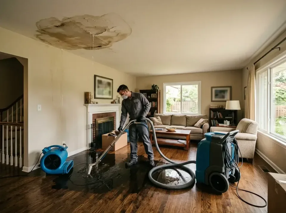 attic-pipe-burst-ceiling-drip-008 — frequently asked questions, Water Damage Restoration & Carpet Care in Eyota, MN